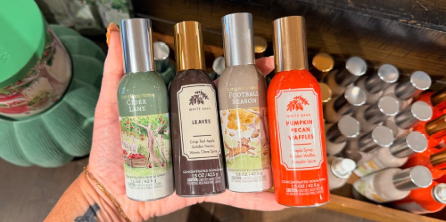 Bath & Body Works Room Sprays Only $3.50 (Today Only!)