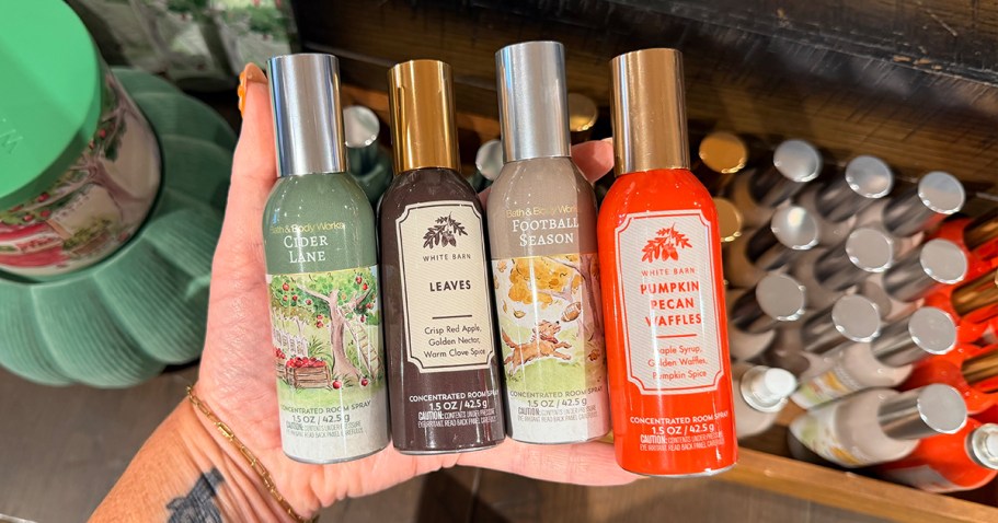 Bath & Body Works Room Sprays Only $3.50 (Today Only!)