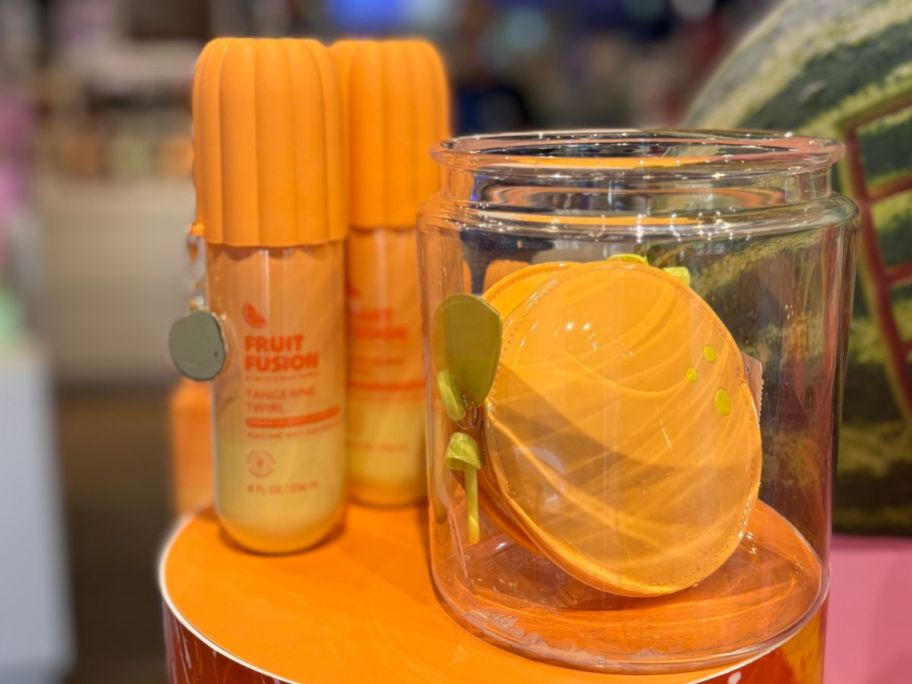 Bath & Body Works Fruit Fusion Travel Size Perfume Mist and coin purse in store