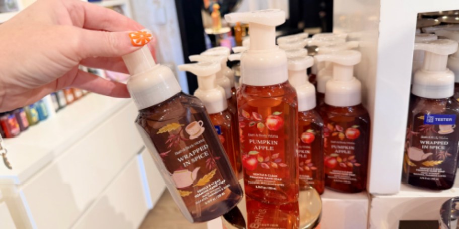 Bath & Body Works Hand Soaps Only $2.95 (Reg. $9)