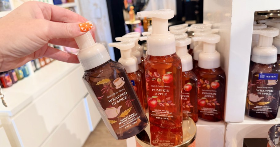 Bath & Body Works Hand Soaps Only $2.95 (Reg. $9)