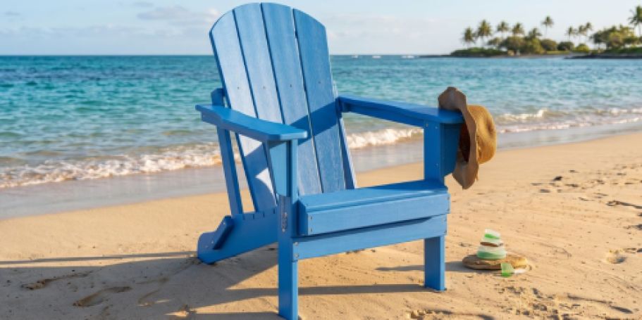 Foldable Adirondack Chairs from $41.99 Shipped on Wayfair.com