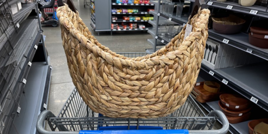 This Woven Basket Looks Like Pottery Barn (But It’s Actually Walmart!)