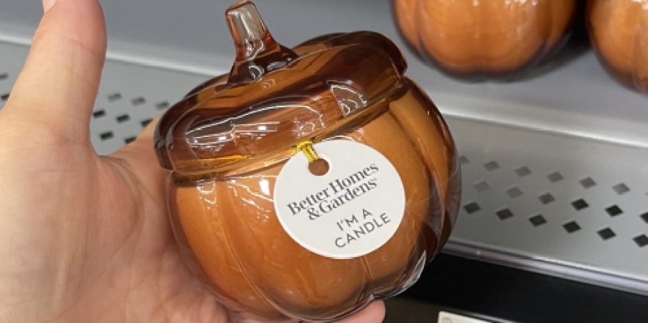 Better Homes & Gardens Fall Candles are Back at Walmart (Prices Starting at $4.78)