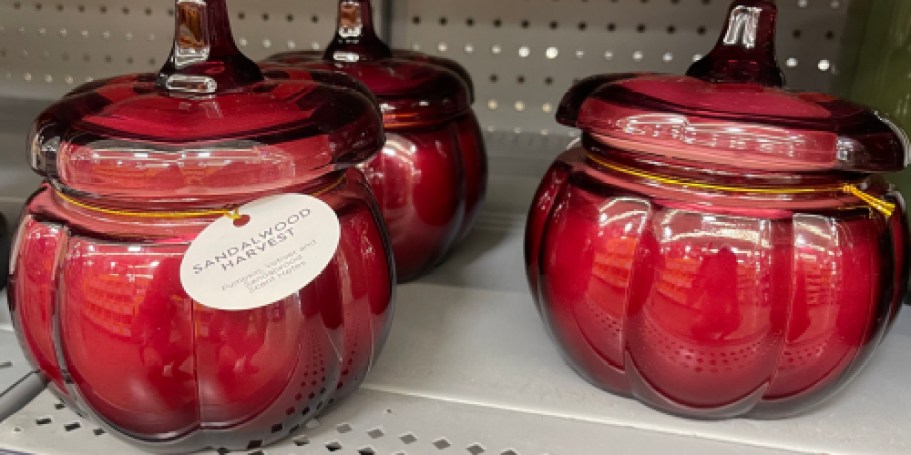These Anthro-Inspired Walmart Glass Pumpkin Candles Start at $5