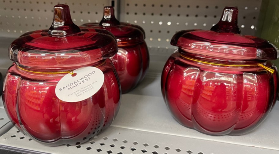 Better Homes & Gardens 3 Wick Pumpkin Jar Candle