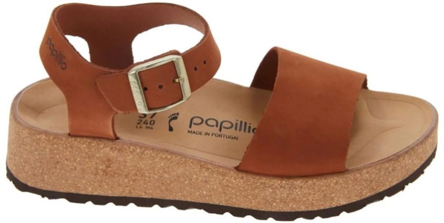 Papillio by Birkenstock Glenda Leather Wedge Sandals