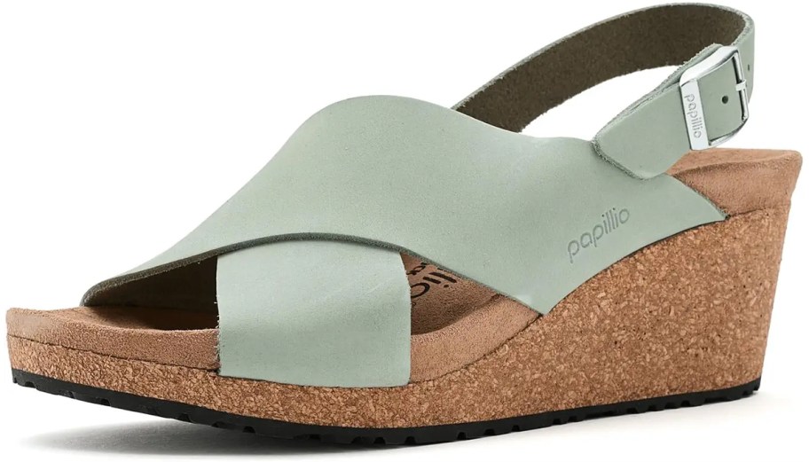 Birkenstock Women's Samira Wedge Nubuck Leather