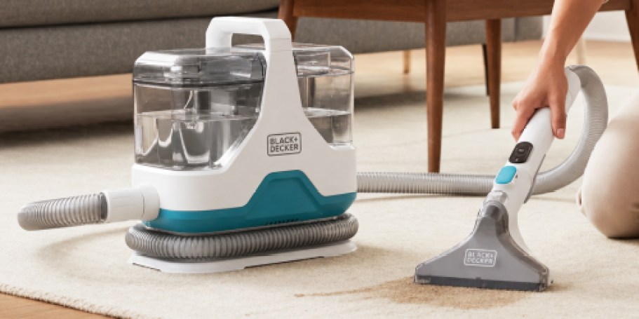 Black + Decker Carpet Spot Cleaner Just $59.99 Shipped – Today Only!