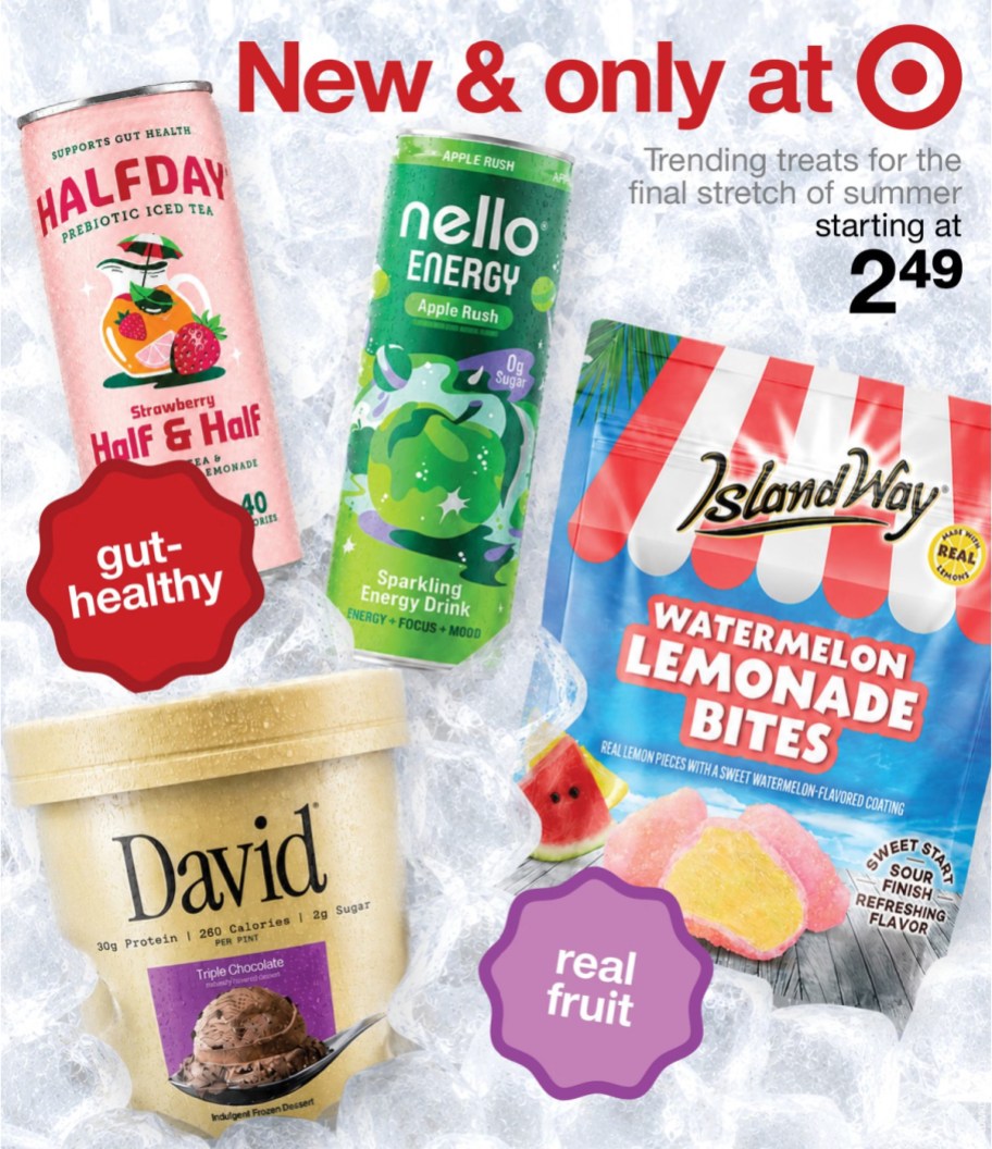page from Target ad