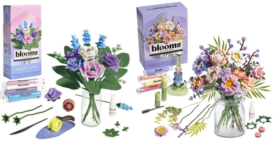 Blooms by Play-Doh Bluebell Petite and Meadow Flower Bouquet