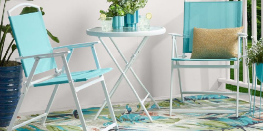 Walmart Patio Furniture Sale | 3-Piece Bistro Set Just $48 Shipped + More