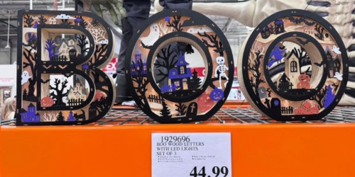 Costco’s BOO Letters Look Like Anthropologie — But They’re Over $100 Cheaper!