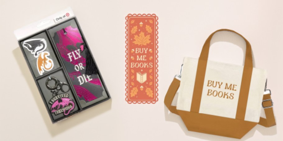 Target’s New Bookish Finds Include Fourth Wing, Cute Totes & More!