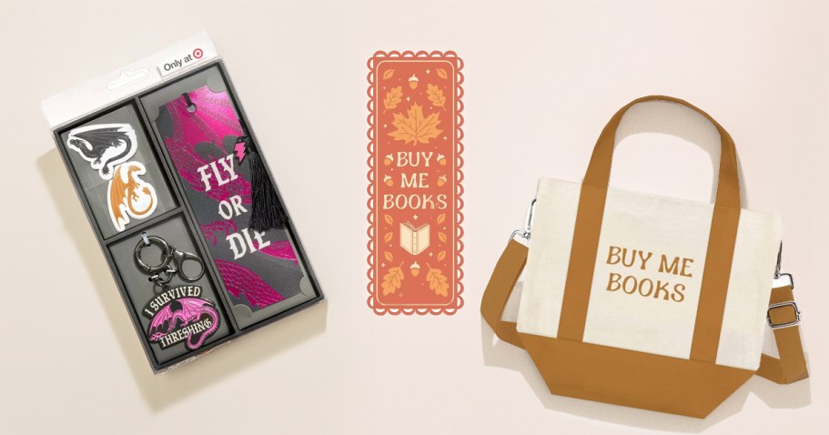 Target’s New Bookish Finds Include Fourth Wing, Cute Totes & More!
