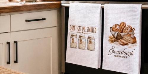 Doughn’t Miss These Adorable Sourdough Kitchen Towels on Amazon