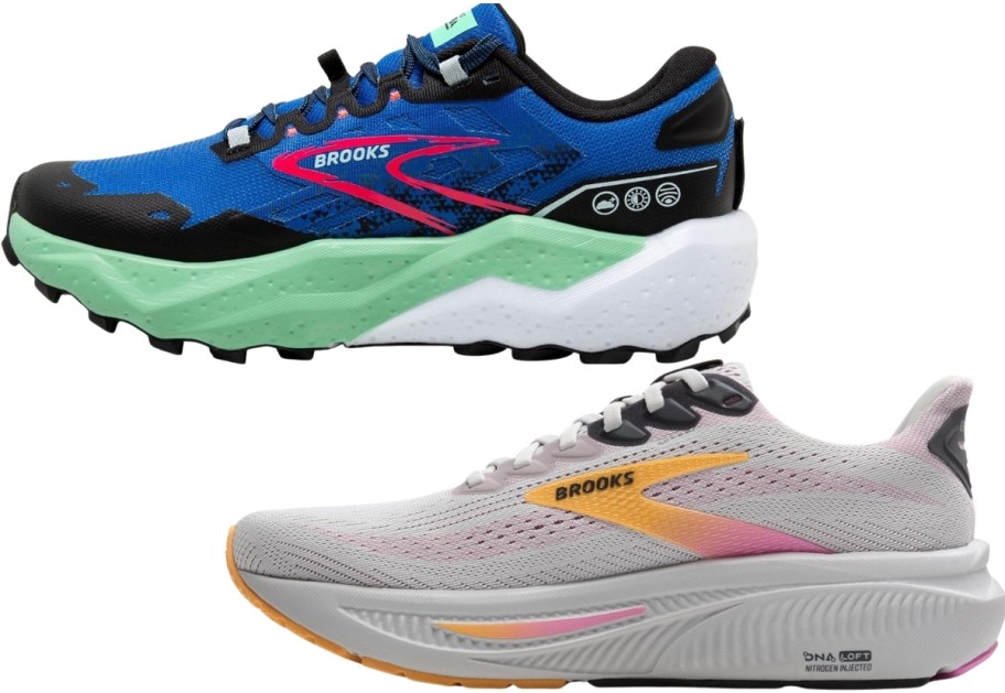 two brooks running shoes