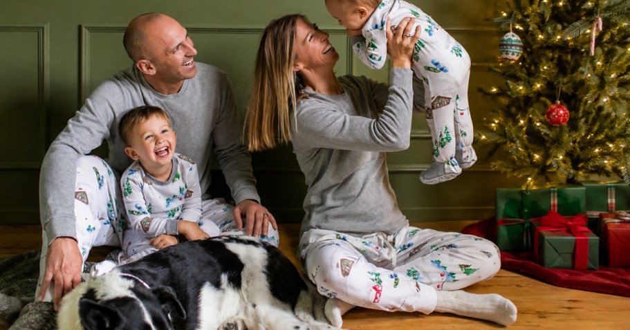 Burt’s Bees Holiday Family PJs from $11.65 Shipped – Grab ’Em Before They Sell Out!