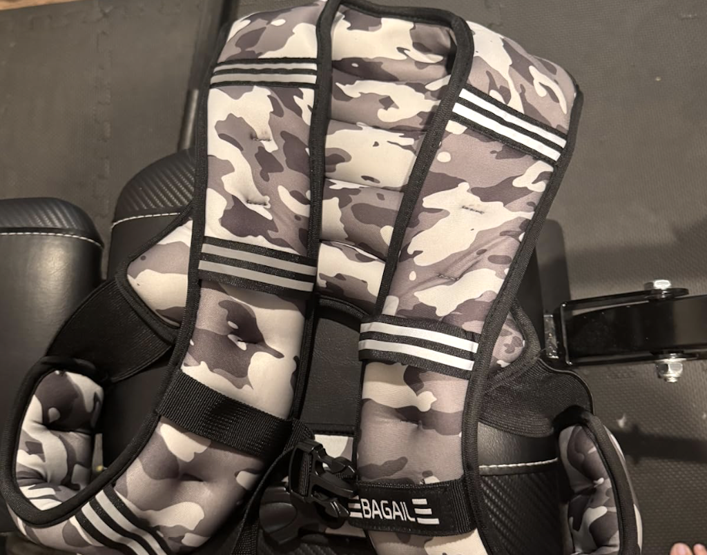 Camo weighted vest 