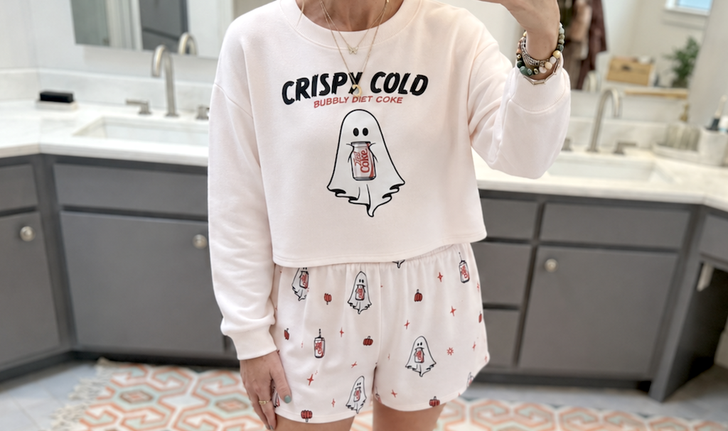 *NEW* Diet Coke Halloween Pajama Set Only $16.98 on Walmart.com