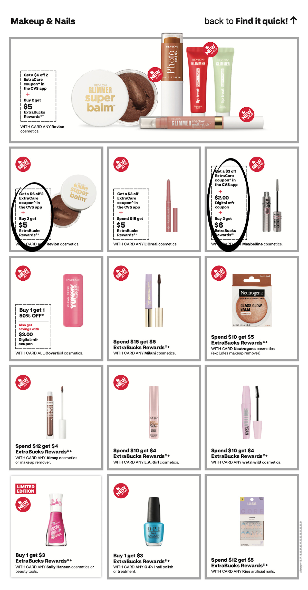 Page of CVS Advertisement