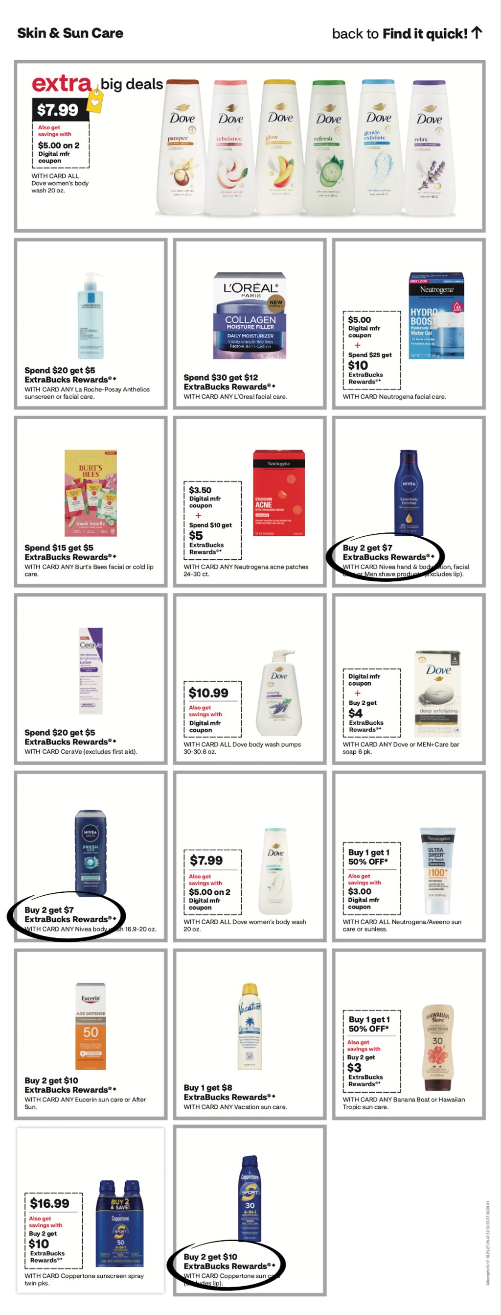 page from CVS ad