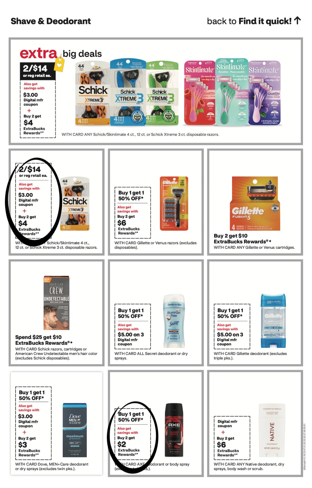 page from CVS ad