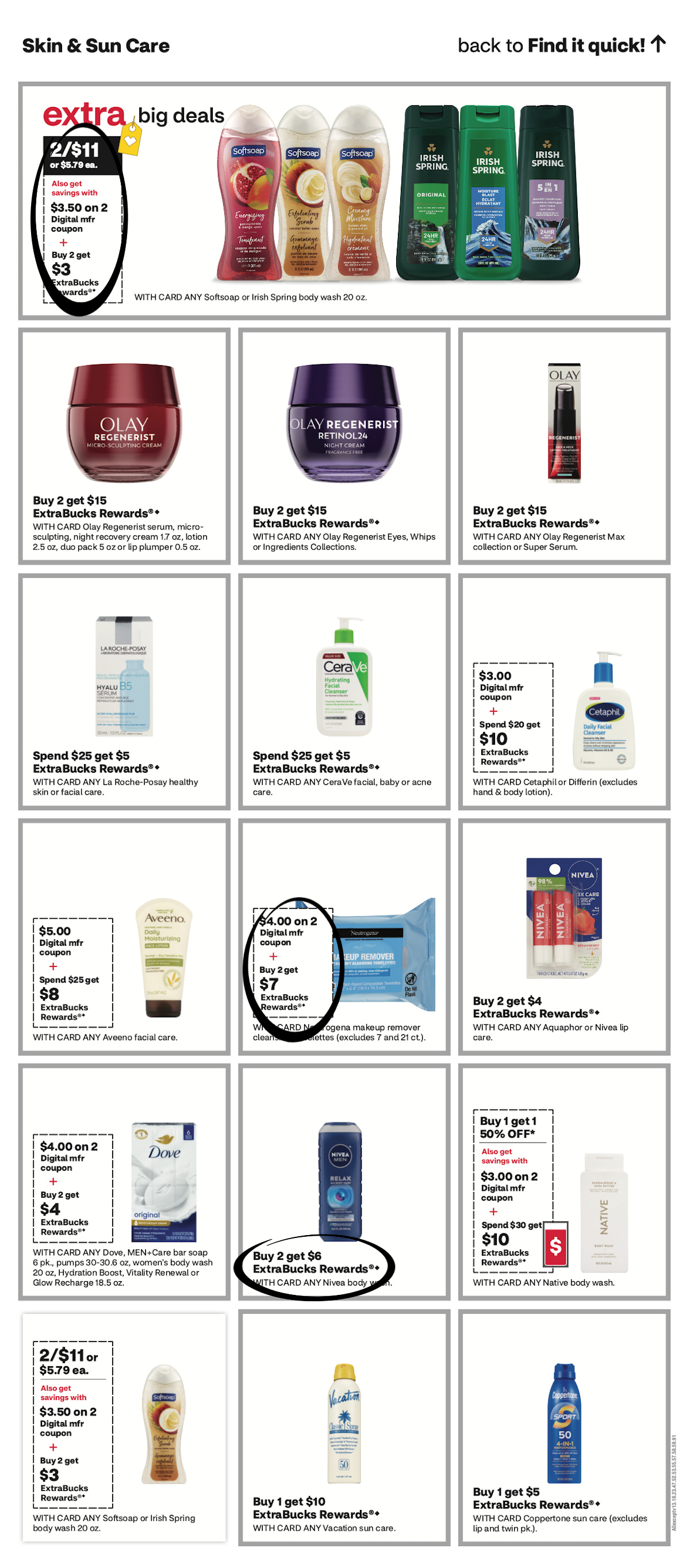 Page of CVS Advertisement