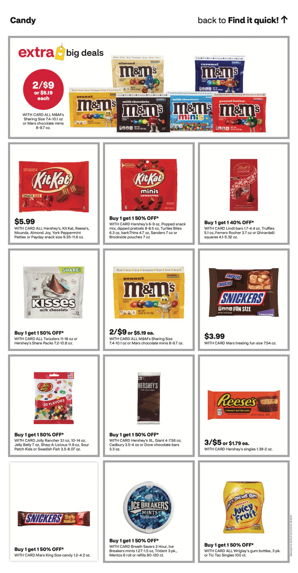 page from CVS ad