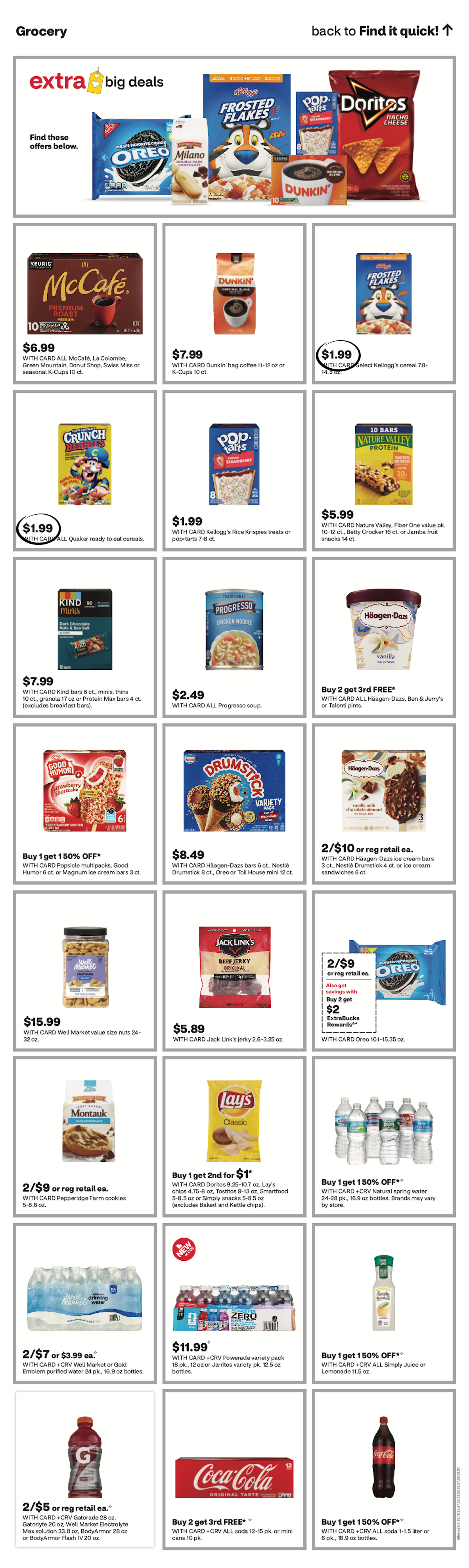   Page of CVS Advertisement