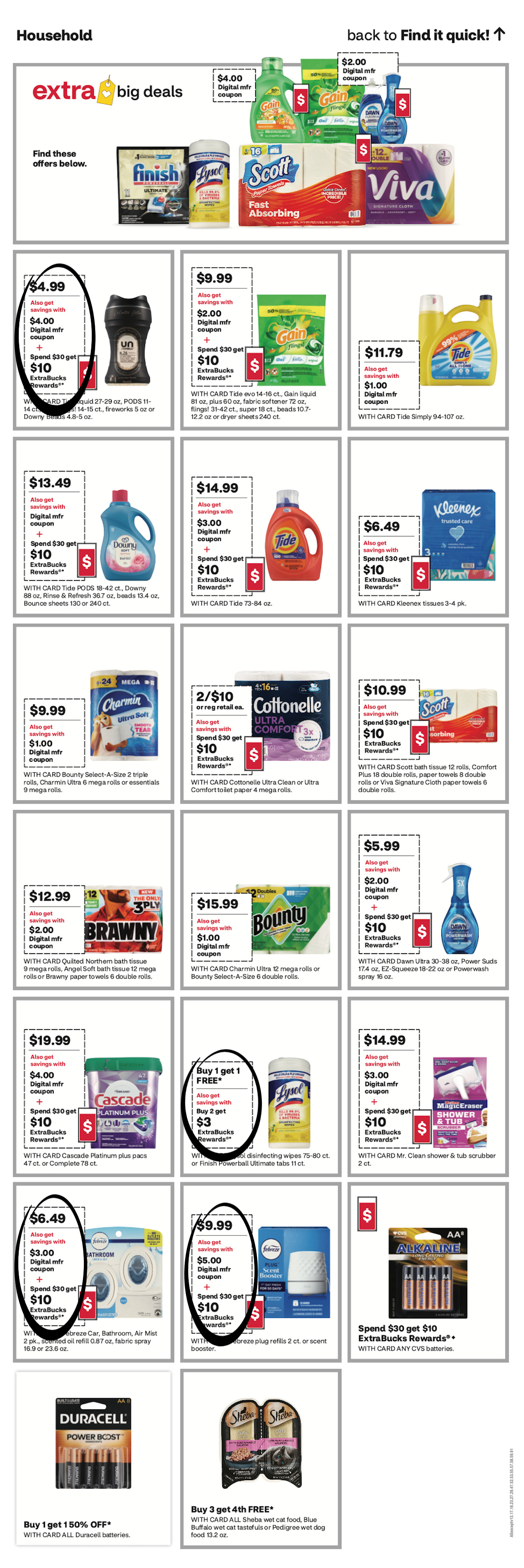 Page of CVS Advertisement