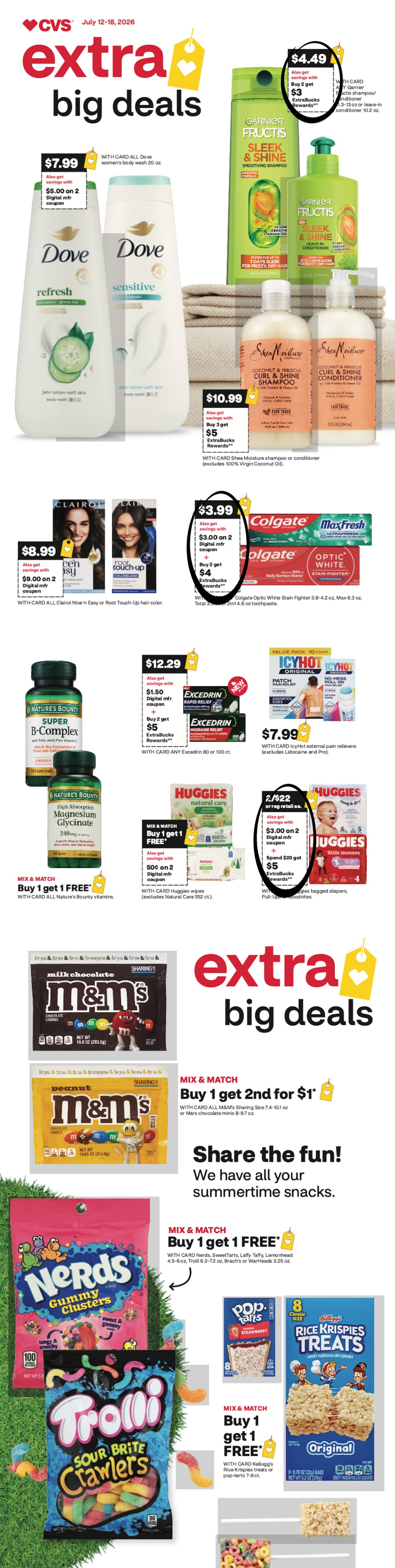 page from CVS ad