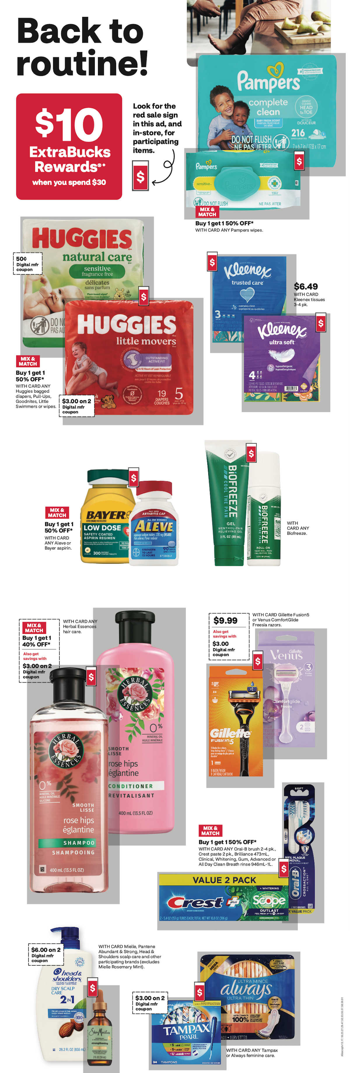 Page of CVS Advertisement