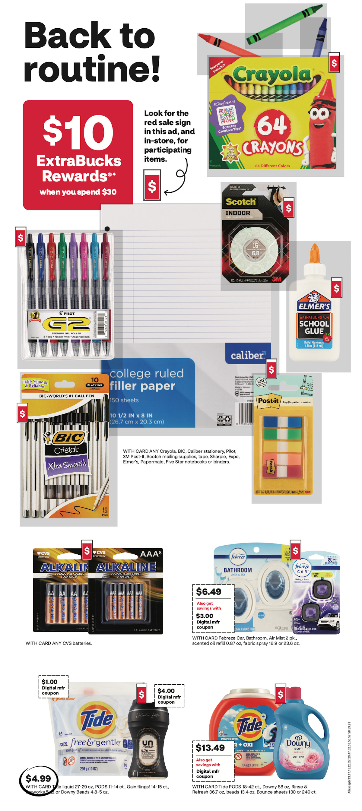 Page of CVS Advertisement