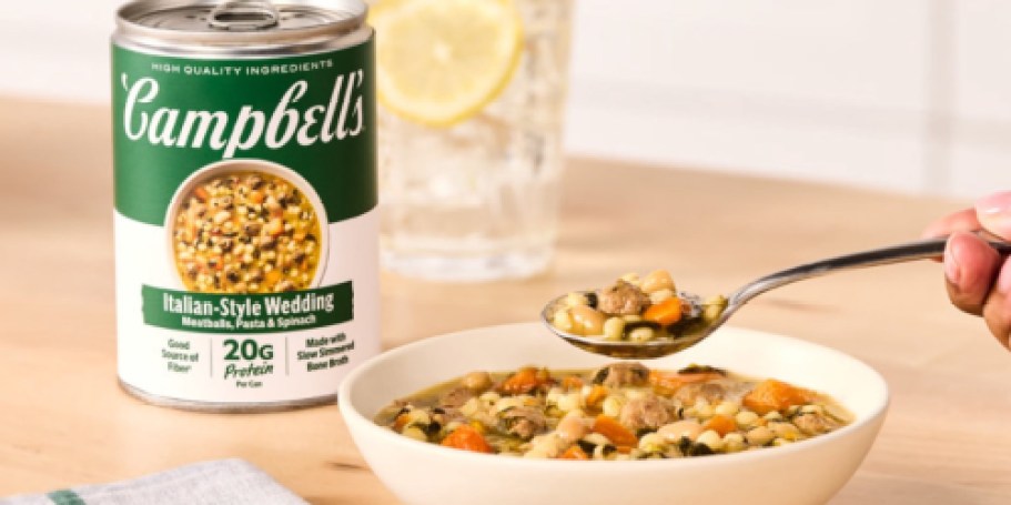 Campbell’s Protein Soups Just $1.97 After Walmart Cash