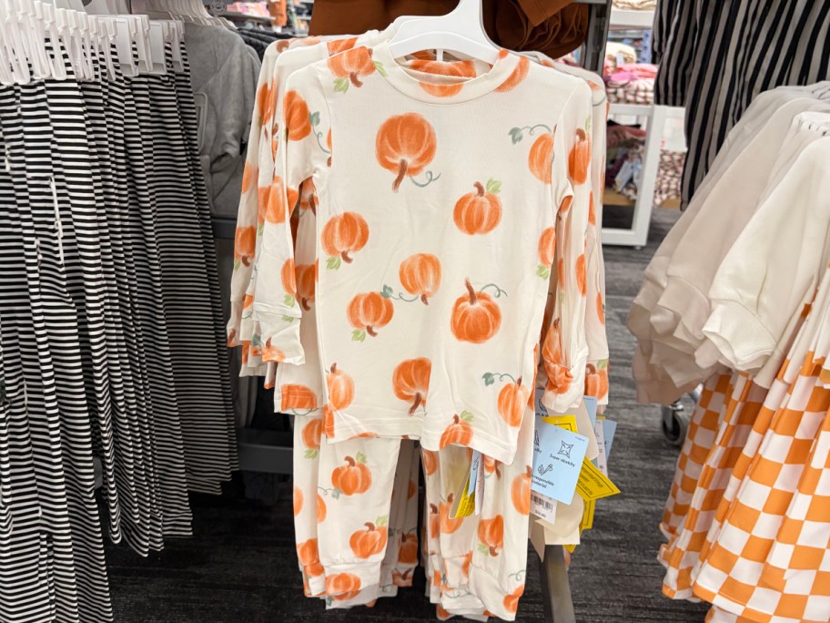 Carter's Just One You&reg; Toddler 2pc Comfy Soft Halloween Pumpkins Pajama Set