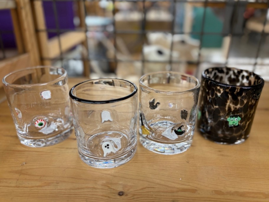world market charm old fashioned glasses