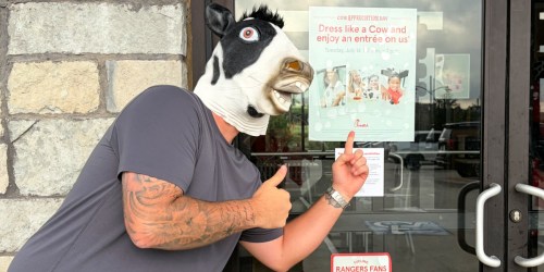 Today Only! Dress Like a Cow & Score FREE Chick-fil-A