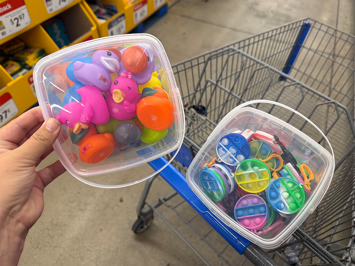 New Classroom Rewards Buckets at Walmart | Erasers, Pencil Toppers & More
