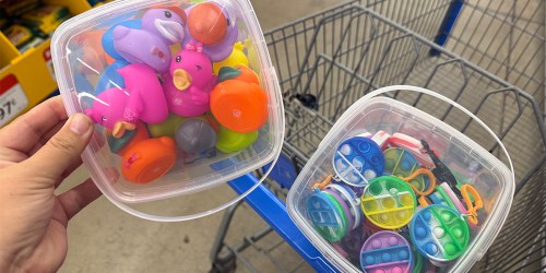 New Classroom Rewards Buckets at Walmart | Erasers, Pencil Toppers & More