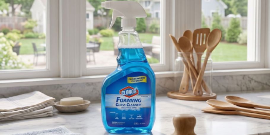 Clorox Foaming Glass Cleaner Just $1.92 Shipped on Amazon