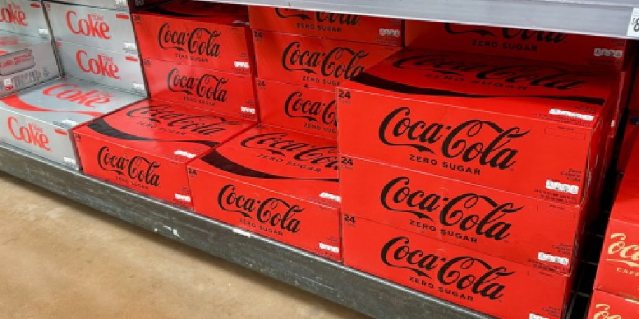 Coca-Cola 24-Packs Just $9.97 on Walmart.com (Only 42¢ Per Can!)
