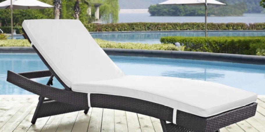 Up to 75% Off Wayfair Outdoor Furniture | Chaise Lounge Just $210.99 Shipped