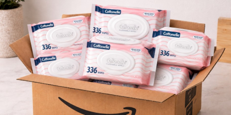 Cottonelle Flushable Wipes 8-Pack Just $8.89 Shipped on Amazon (Reg. $16)