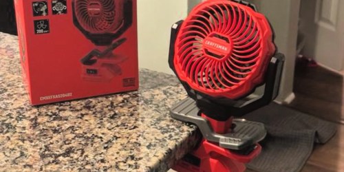 This CRAFTSMAN Fan Clips Just About Anywhere & It’s Just $19.98 Shipped on Lowes.com