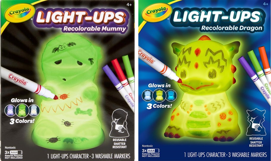 dragon and mummy light sets