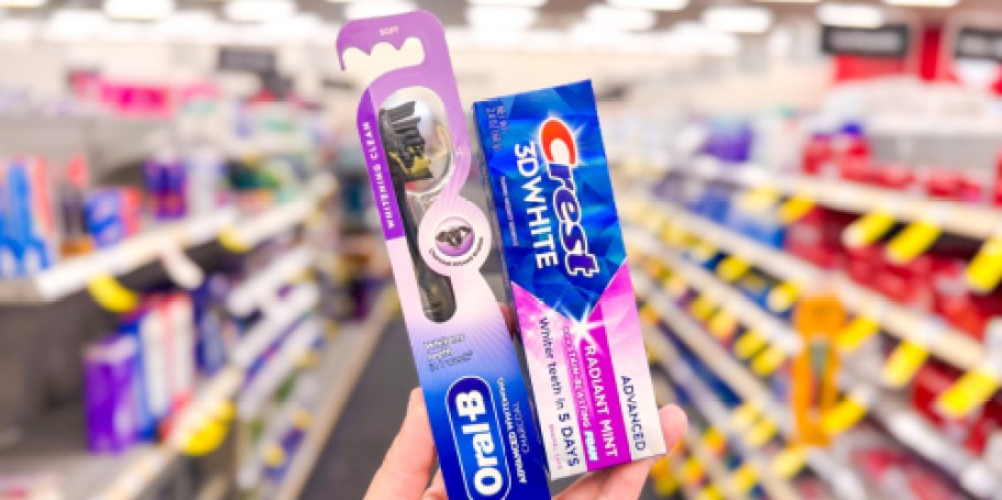 Score FREE Crest & Oral-B After CVS Rewards ($8 Value)