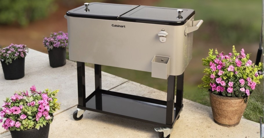 Get Over $140 Off This Cuisinart Outdoor Cooler Cart + $20 Kohl’s Cash!