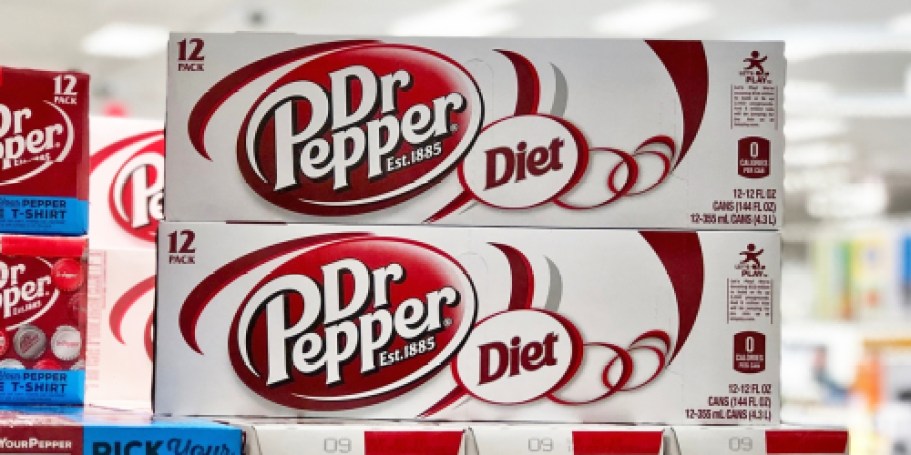 THREE Diet Dr. Pepper 12-Packs Only $14.74 Shipped on Amazon