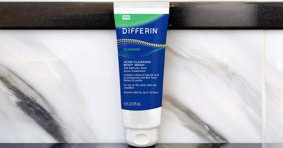Differin Acne Body Wash ONLY $5 Shipped on Amazon (Reg. $16)